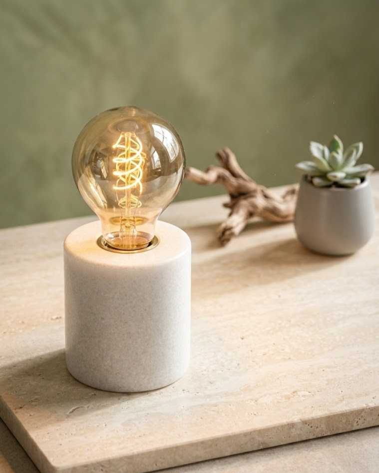 Specilights-marmeren-tafellamp-wit-rond-natuursteen