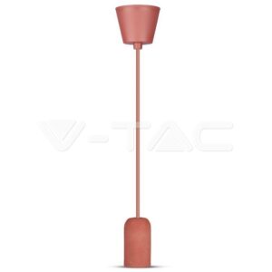 v-tac-vt-7668-betonnen-hanglamp-rood-met-e27-fitting-industrieel-modern
