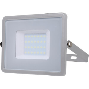 Algemeen Type LED-schijnwerper Opbouw hoekig Kleur wit Materiaal aluminium Socket Led vast ingebouwd Technologie LED Licht Energieverbruik in bedrijfstoestand 30 W Lichtstroom 2400 lm Kleurtemperatuur 6400 K Dimbaar nee Straalhoek 100 ° Kleurweergave 80 Ra Lighting Color Koud wit Meethoek lichtopbrengst 2400 lm Uitvoering Kleurtemperatuur Koud wit Material aluminium Colour wit Overige Motion Sensor nee Temperatuurbereik -25 ... +45 °C Specificaties incl. lampen Afmetingen Breedte 178 mm Hoogte 152 mm Diepte 28 mm Aanduiding voor energie-efficiëntie EEC New F EEC Range A - G Gewogen verbruik 30 kWh/1.000 h Levensduur 30000 Lumen per Watt 80 lm/W Stroomvoorziening Connection ca. 25 cm Anschlusskabel mit offenen Enden Spanningsingang (net) 220 - 240 V AC Netfrequentie 50 Hz Voltage 220 - 240 Lampeigenschappen Gemeten levensduur 30000 h Elektrische gegevens Vermogen 30 W Spanning 220 - 240 V Fabrieksgegevens Fabrikant V-TAC Onderdeelnummer van de fabrikant 456 Gewicht van de verpakking 0.608 kg RoHS conform EAN/GTIN 3800157631129 statistisch goederenummer 94054210