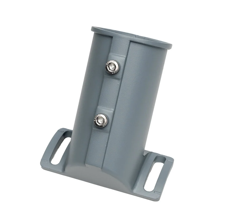 Professionele grijze Lumilights LED straatlamp 100W met 4mm veiligheidsglas voor mastmontage