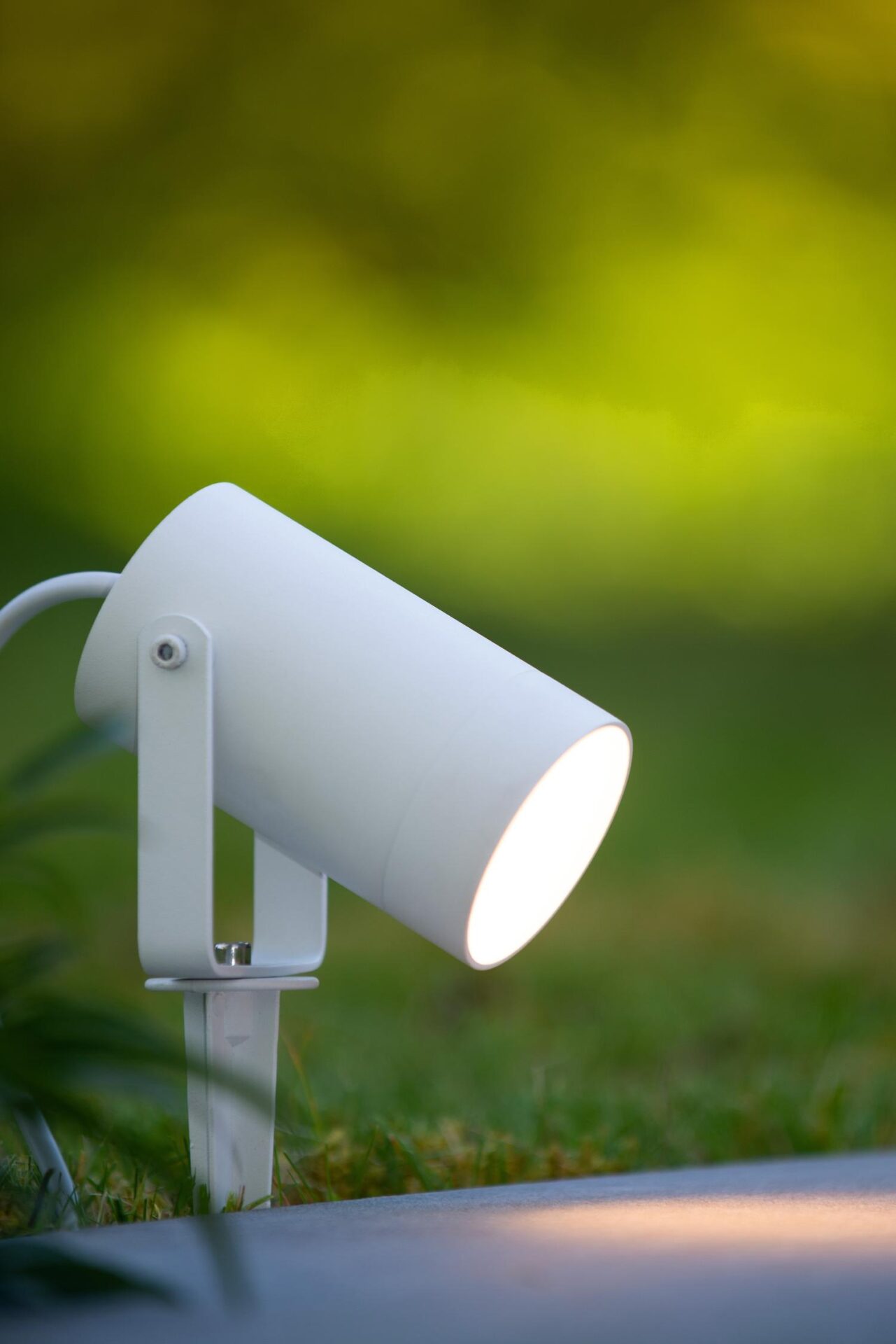 Lucide TAYLOR - Tuinspot - Wit - IP65 - Ø 10 cm - 1xGU10 - Afbeelding 4