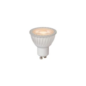 Lucide MR16 witte dimbare GU10 LED spot lichtbron van 5W met warm wit licht