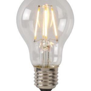 Lucide A60 Class B - Filament lamp - Ø 6 cm - LED Dimb. - E27 - 1x7W 2700K - Transparant